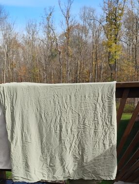 Queen 👸🏻  FLAT SHEET SAGE GREEN Pure Bamboo 🎍 VNPLC